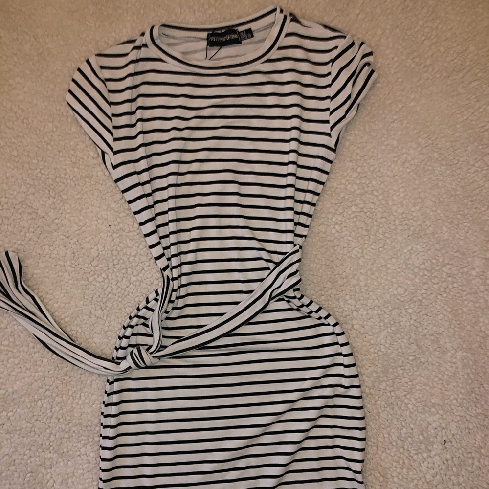 Striped Bodycon Dress